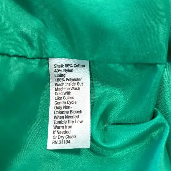 Cynthia Rowley Wms 10 Short Sleeve Blue Green Lace Floral Overlay Sheath Dress - Picture 8 of 9